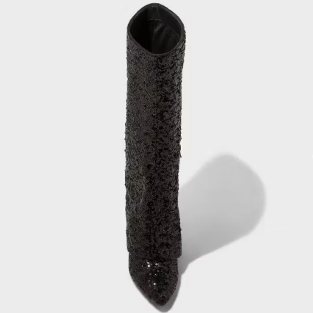 Sequin Women's knee high Boots